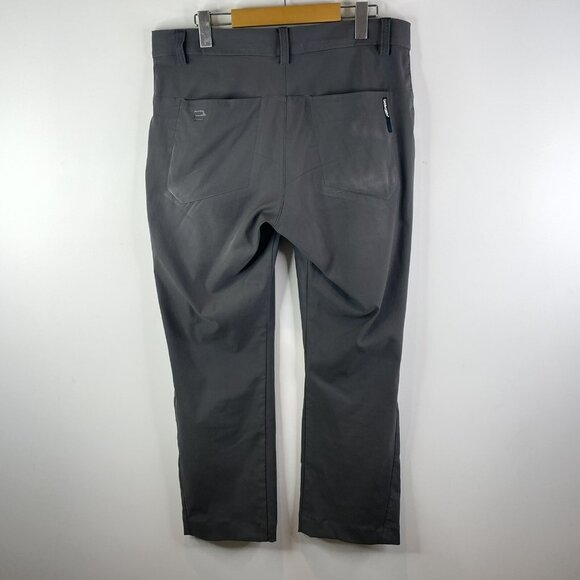 Galvin Green Pants Mens Size 34 x 32 Ventil8 Golf Trousers Gray Gripper Waist - Picture 2 of 7
